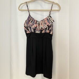 Forever 21 Multicolor Abstract Pattern Dress